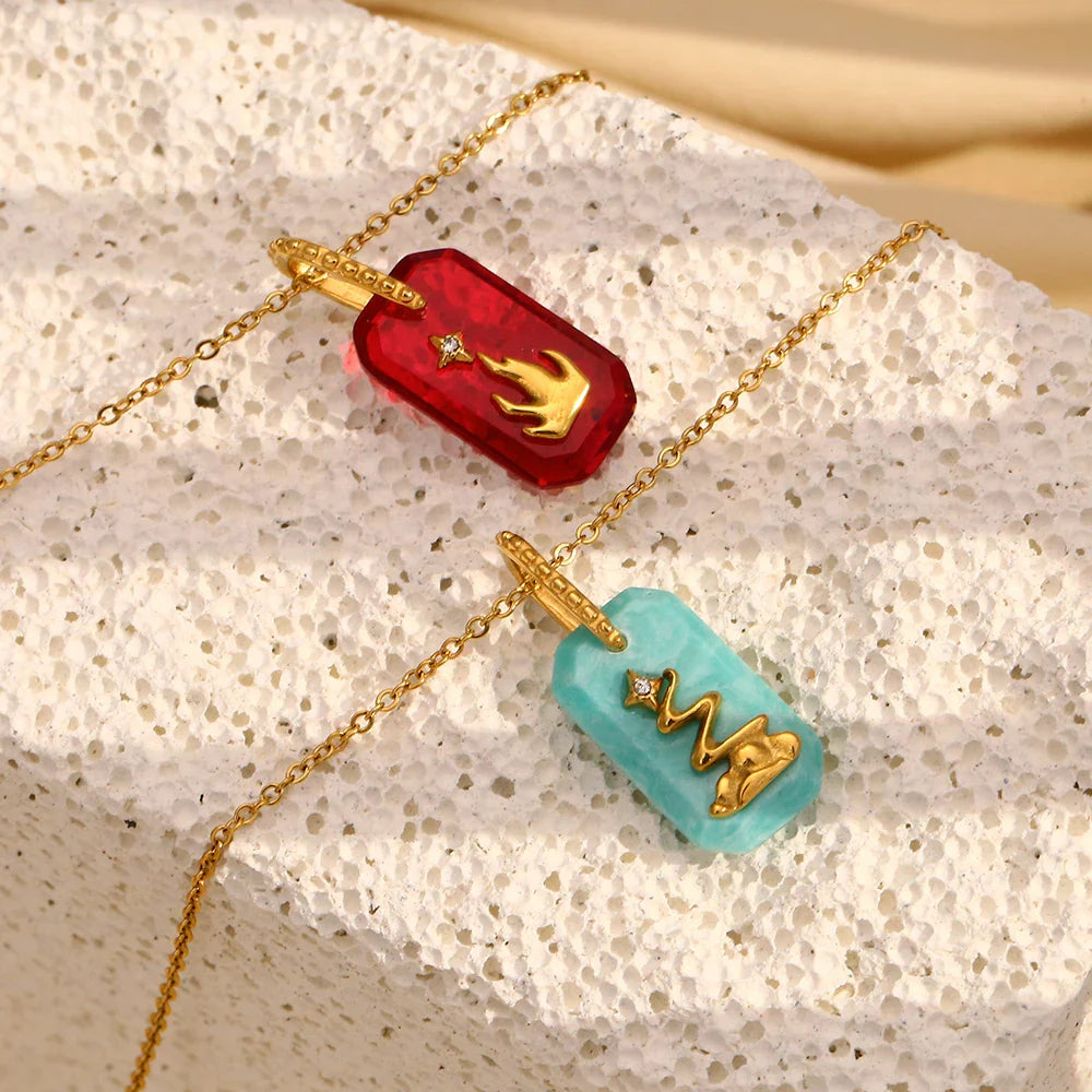 Starlit Element Pendant Necklace