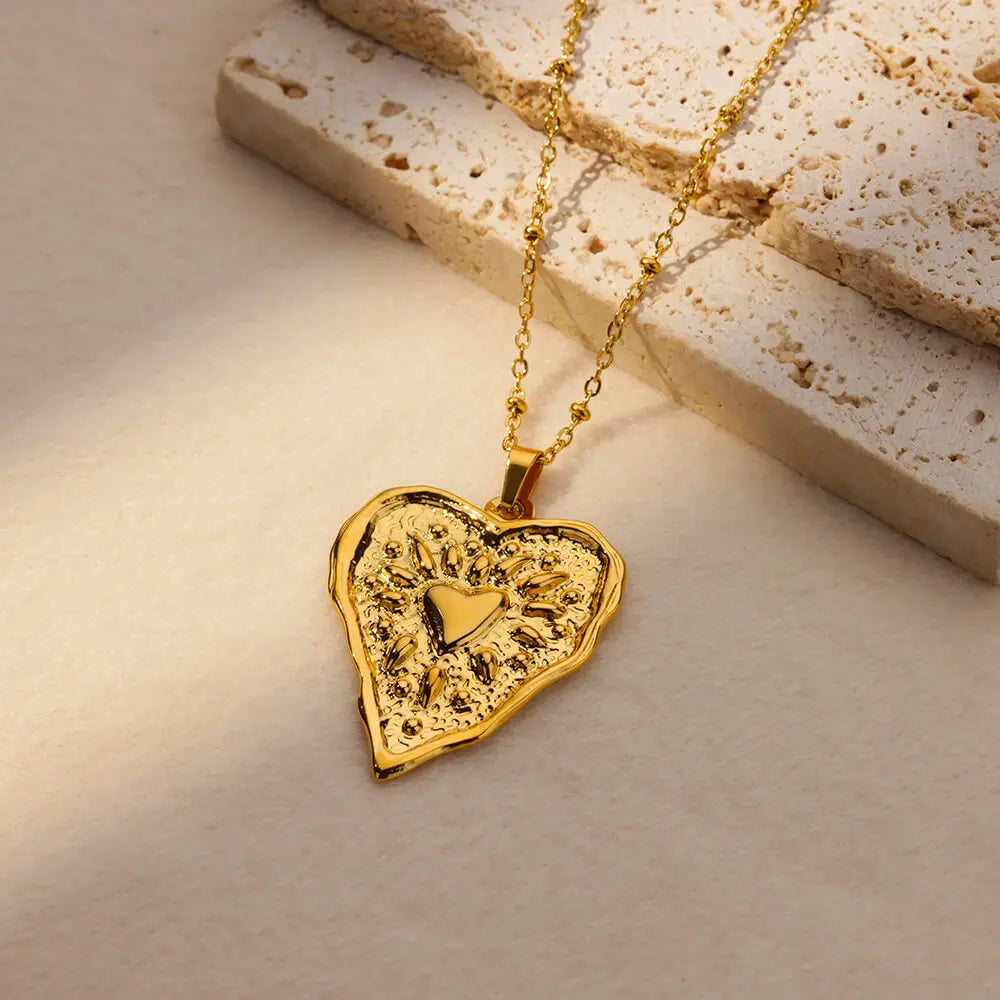 Pulsing Love Heart Necklace