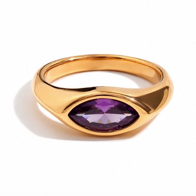 Prism Marquise Ring