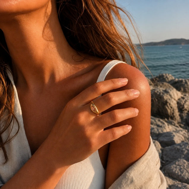 Prism Marquise Ring