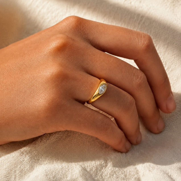Prism Marquise Ring