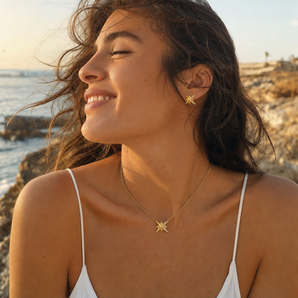 Celeste Star & Moon Set - Lifestyle