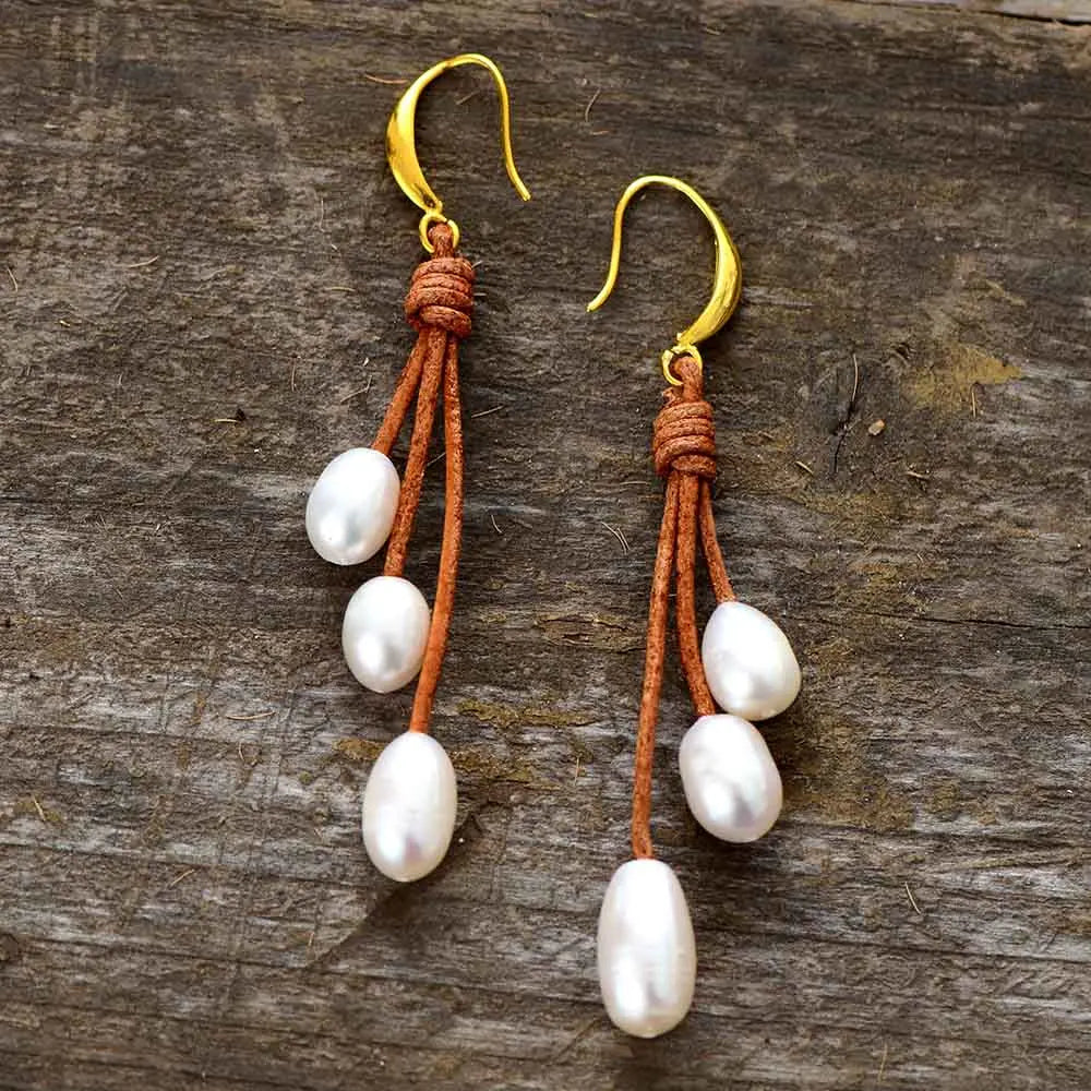 Freshwater Pearl Drop Earrings