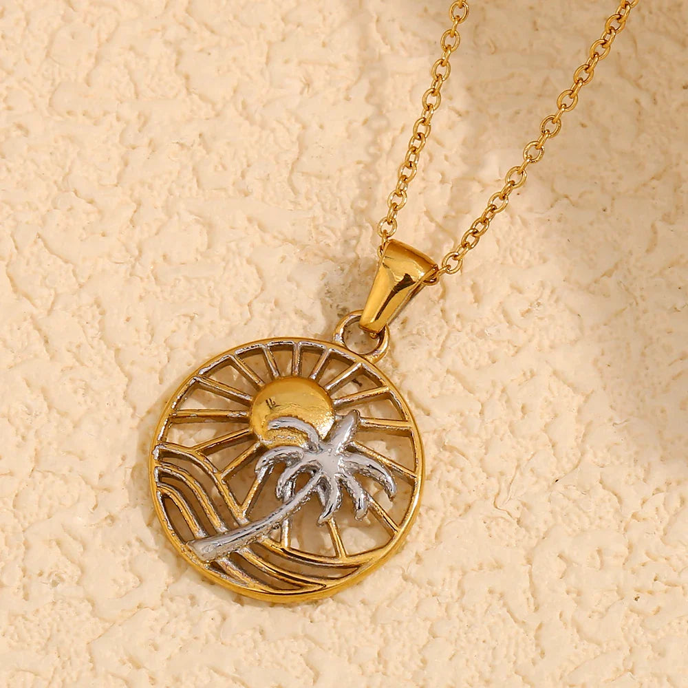Tropical Escape Pendant Necklace