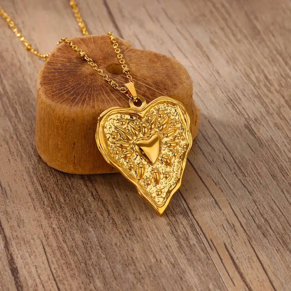 Pulsing Love Heart Necklace