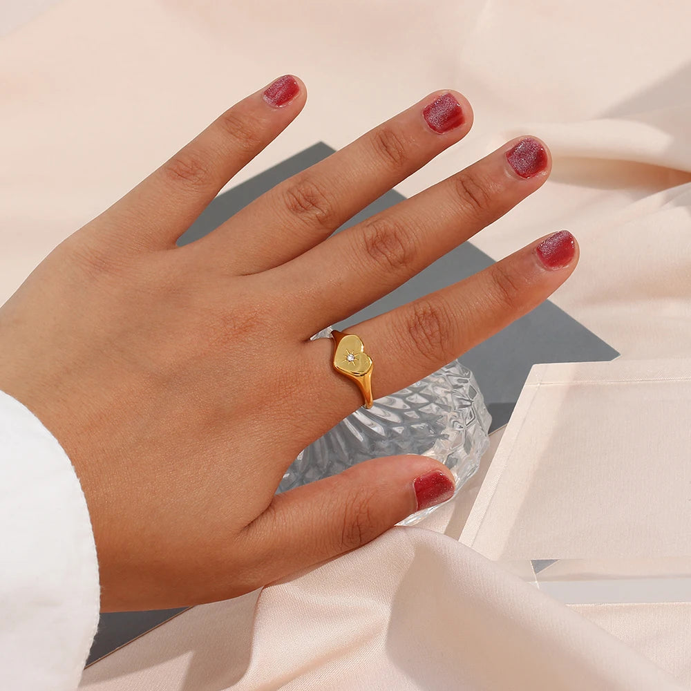 Celestial Love Ring - 18k Gold