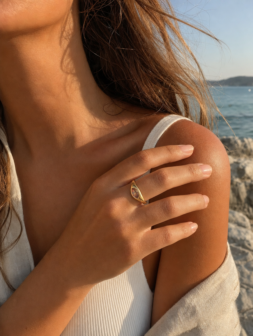 Prism Marquise Ring - Lifestyle