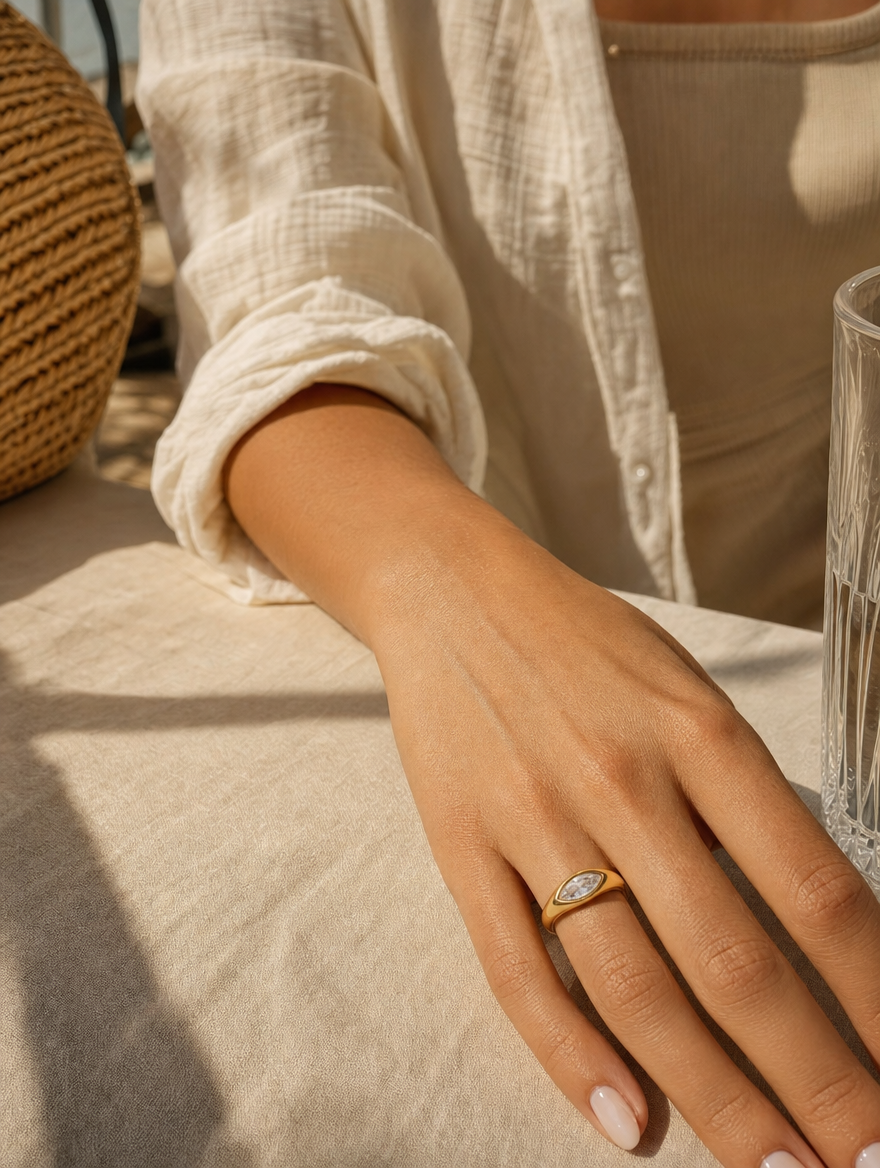 Prism Marquise Ring - Editorial