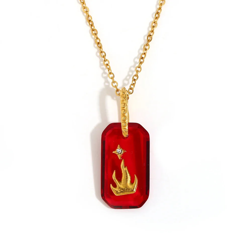 Starlit Element Pendant Necklace